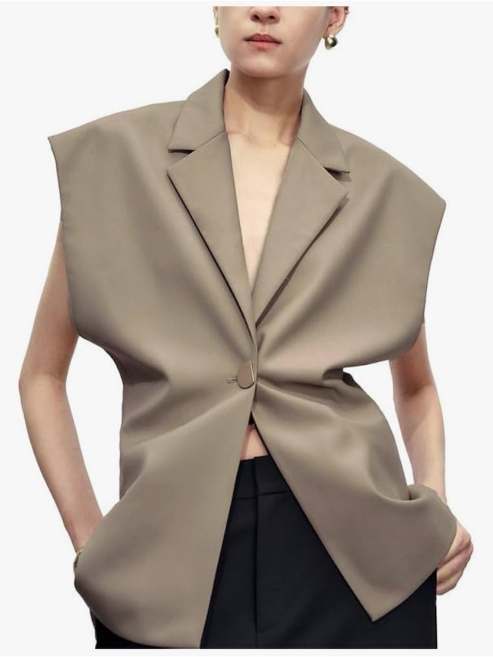 Urban Revivo Skater Skinny Waistcoat